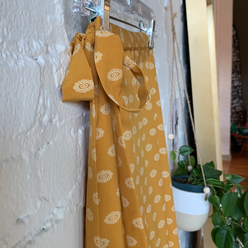Midi Wrap Skirt - Picture 7 of 8